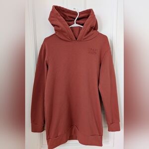 Oraki Rust Red Pullover Hoodie